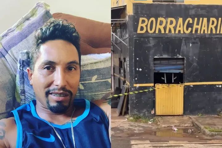 Homem é ex£cutad0 a tiros dentro de borracharia em Anápolis