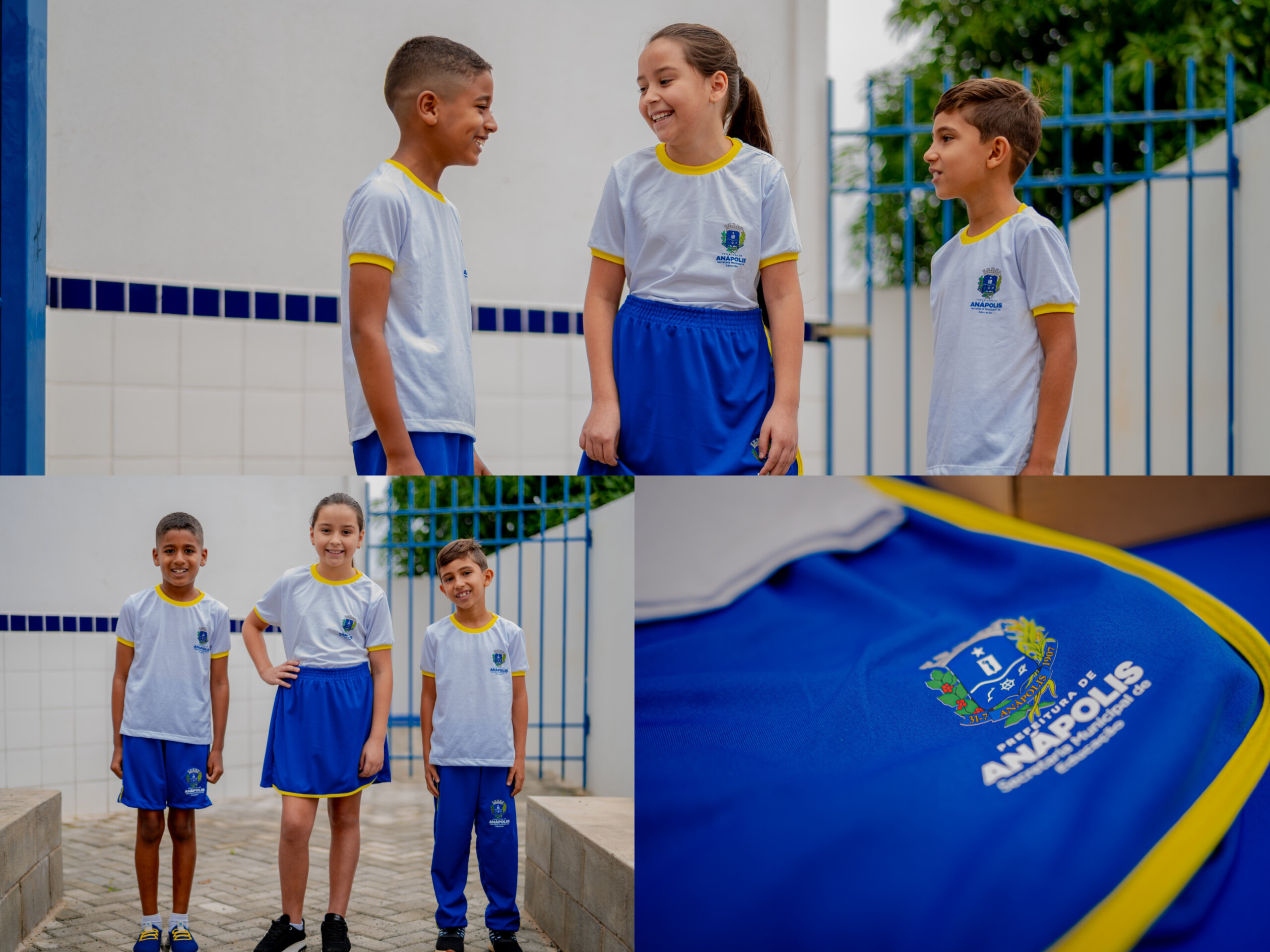 Uniformes chegam a 20 escolas nesta sexta em Anápolis; entrega segue cronograma regional