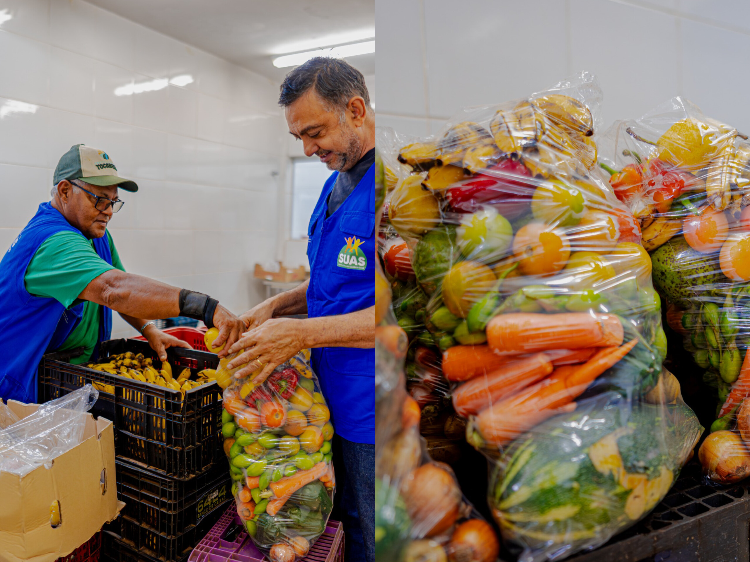 Solidariedade que alimenta: Banco de Alimentos distribui 1.200 cestas verdes por mês em Anápolis