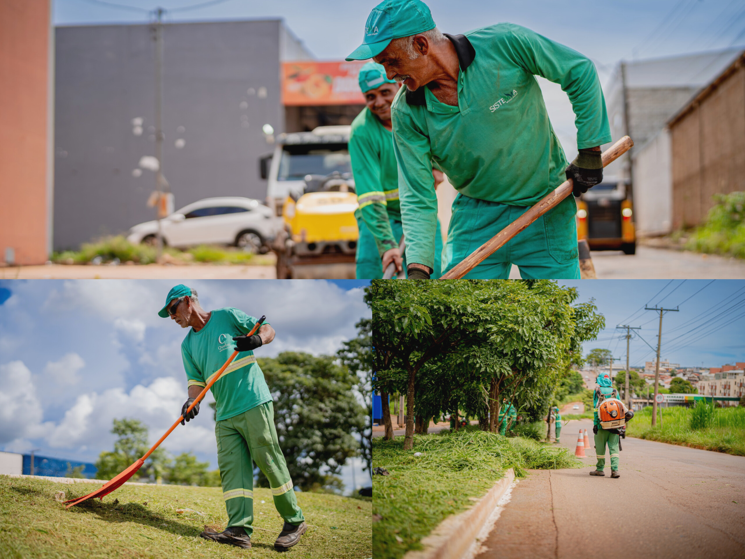 Prefeitura intensifica serviços urbanos e leva manutenção a 16 bairros de Anápolis nesta segunda-feira (02)