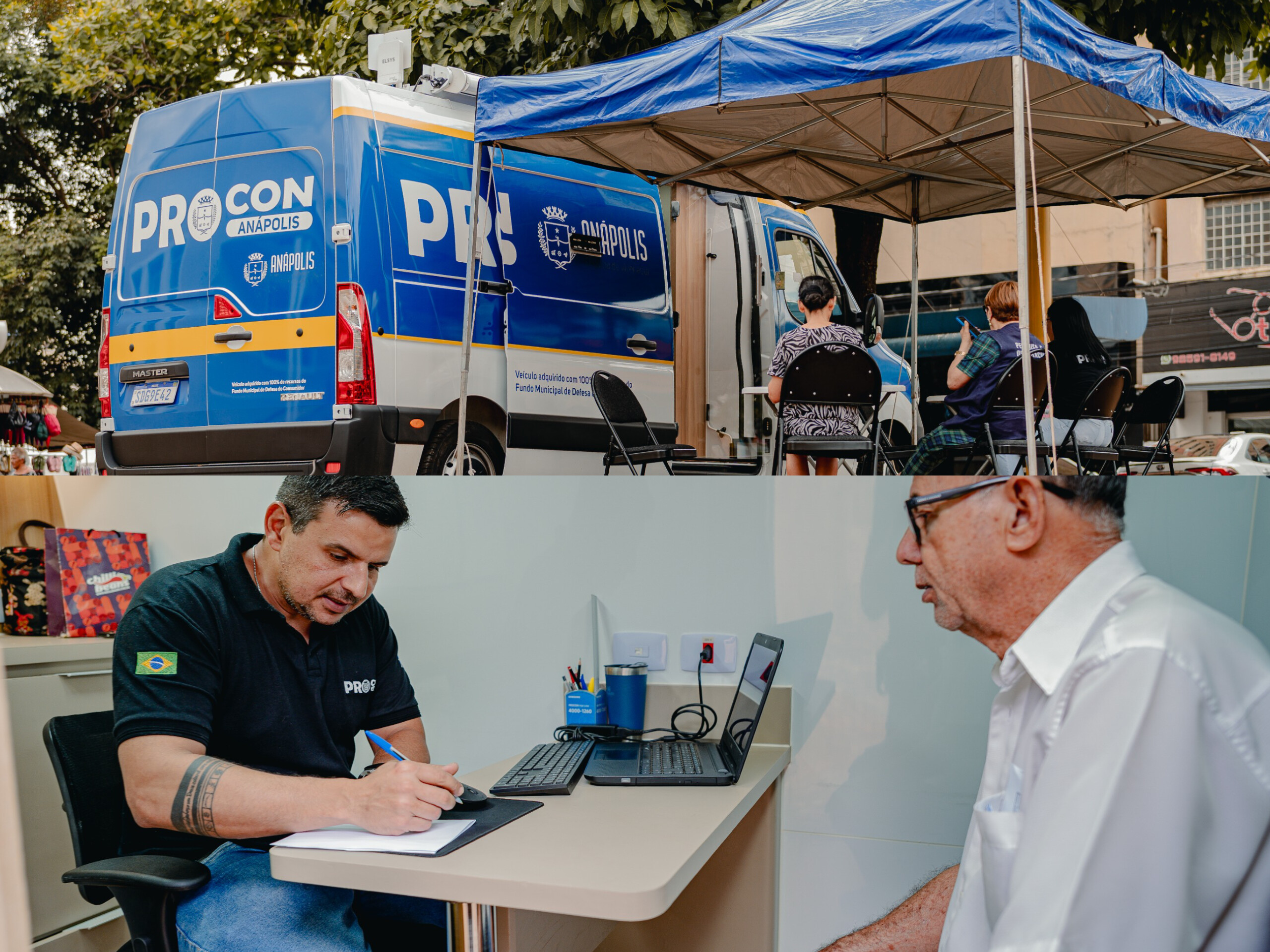 Procon realiza ação especial pelo Dia do Consumidor na Praça do Avião, em Anápolis