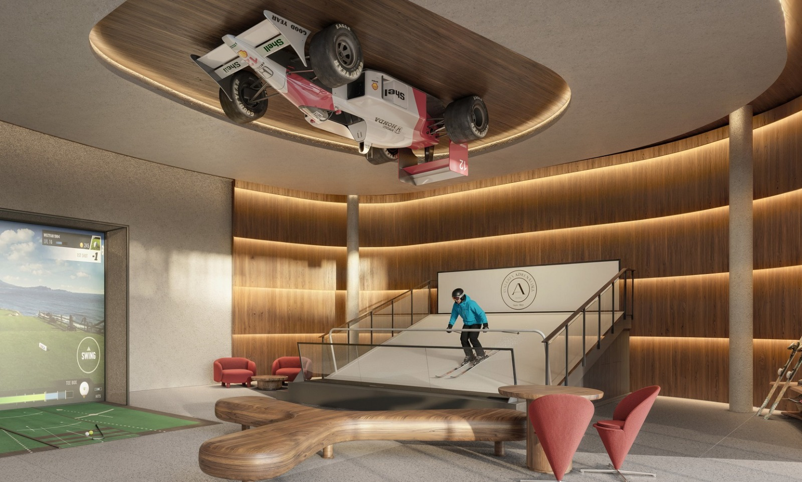 Esqui em terras goianas