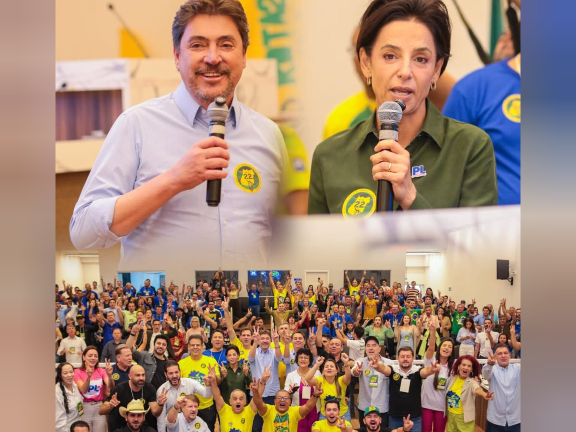Wilder Morais e Ana Paula Rezende são apresentados como pré-candidatos ao Governo de Goiás em encontro político em Anápolis