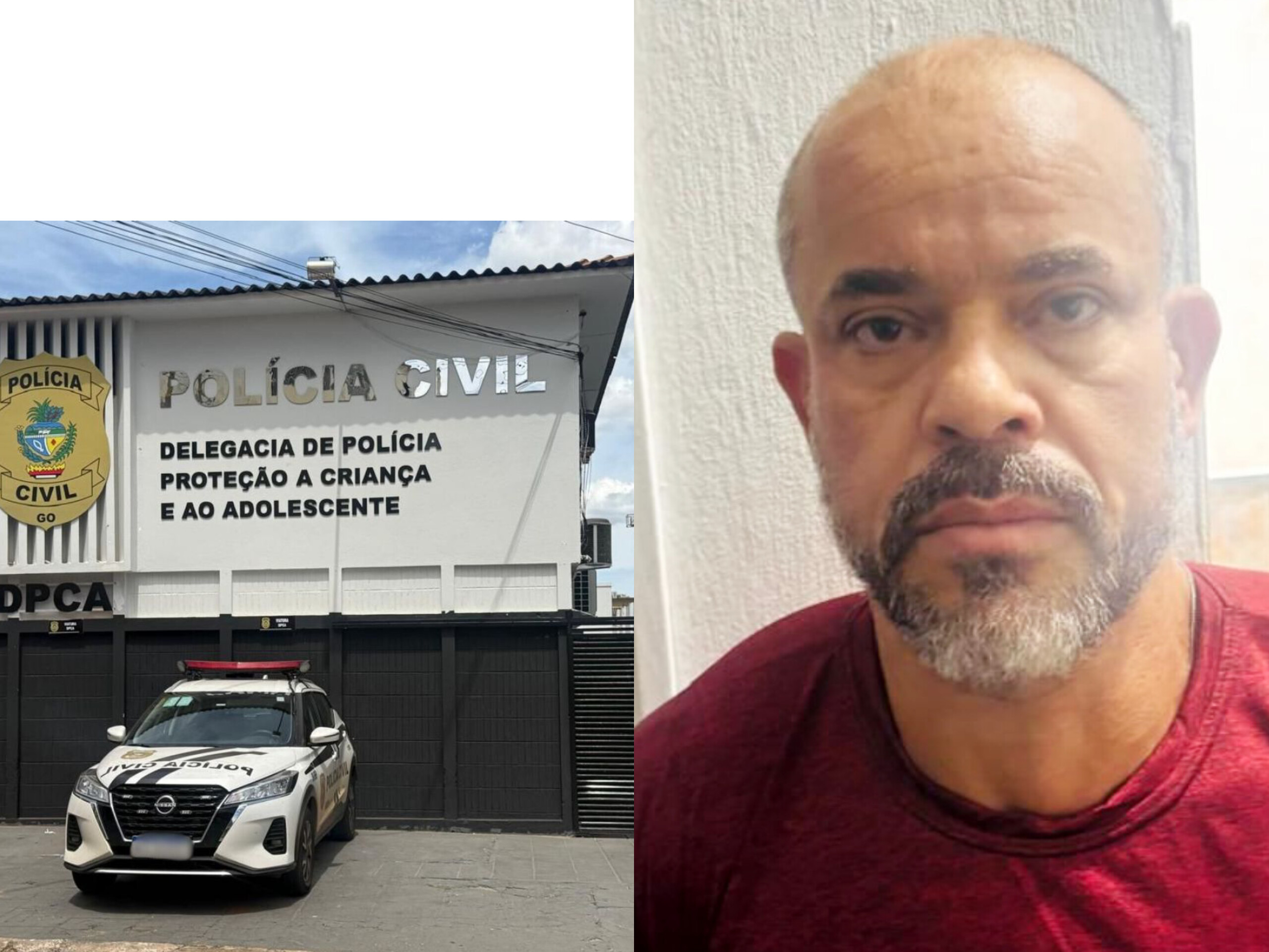 PCGO prende no Pará foragido suspeito de atos libidinosos na frente de crianças em Anápolis