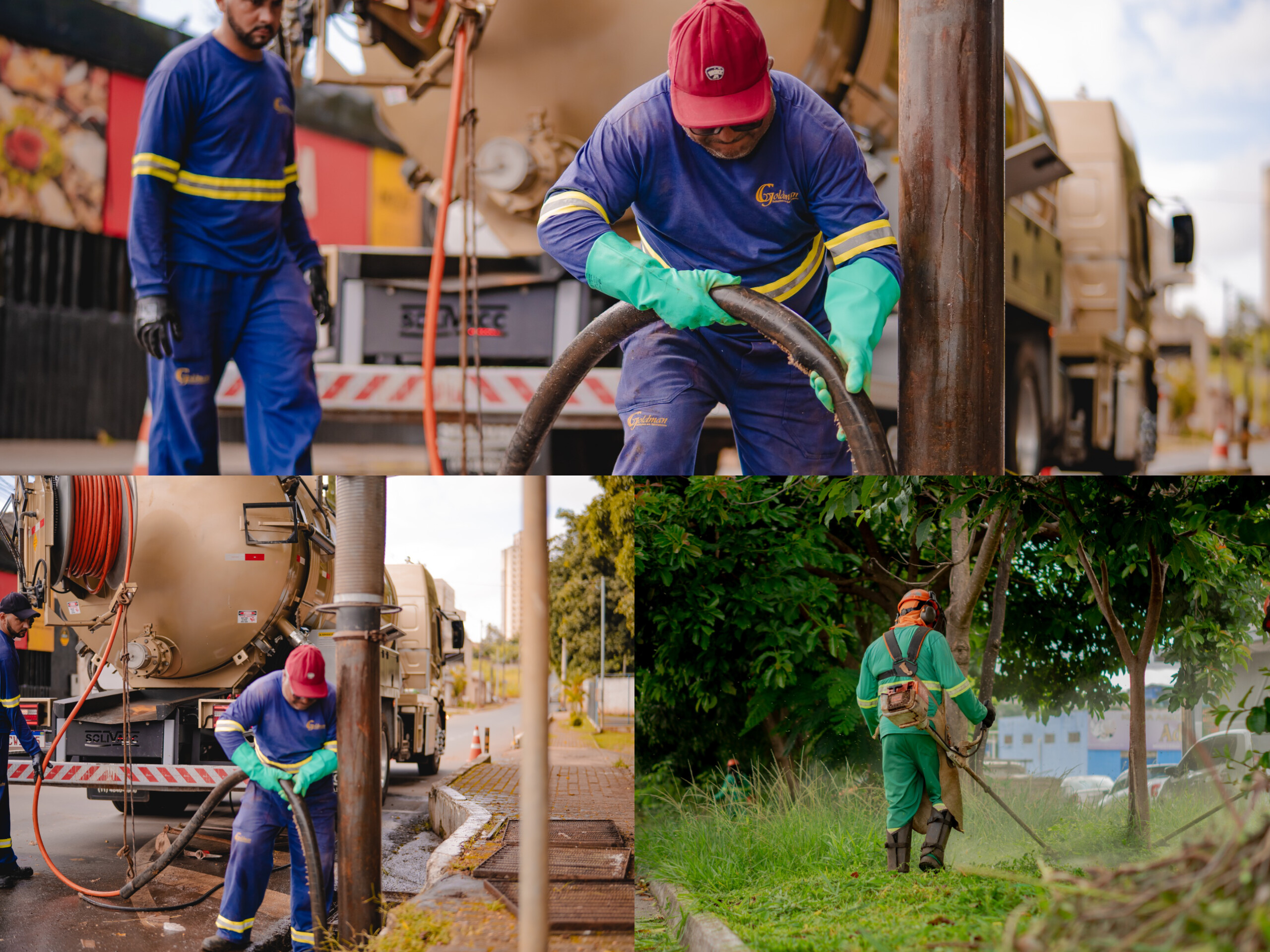 Serviços urbanos chegam a vários bairros de Anápolis nesta quarta-feira (18); veja onde haverá tapa-buracos, roçagem e limpeza