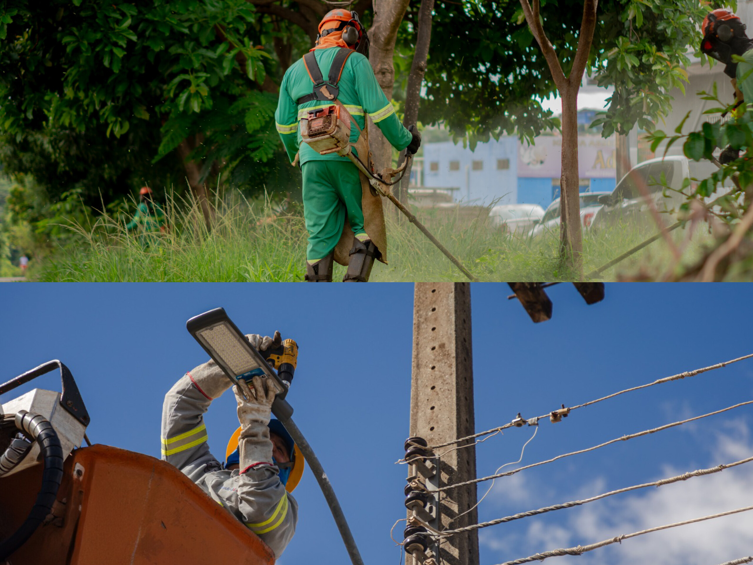 Prefeitura intensifica mutirão de limpeza e manutenção em 43 pontos de Anápolis nesta sexta (27)