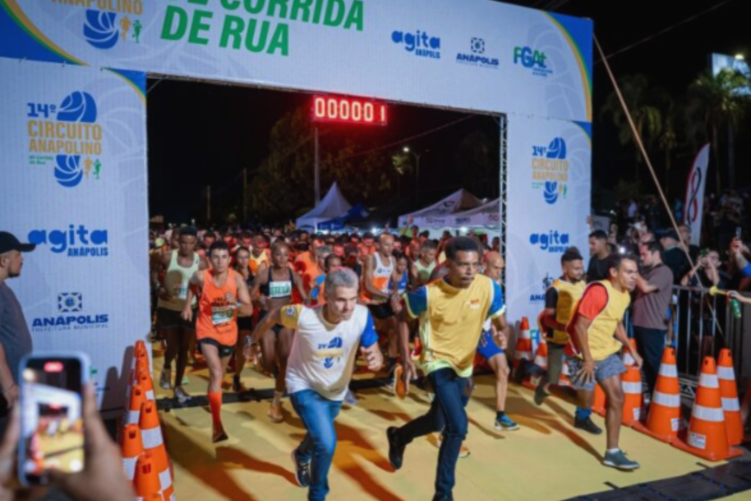 Corrida com 6,5 mil atletas vai interditar avenidas em Anápolis neste sábado (28); veja o que muda no trânsito