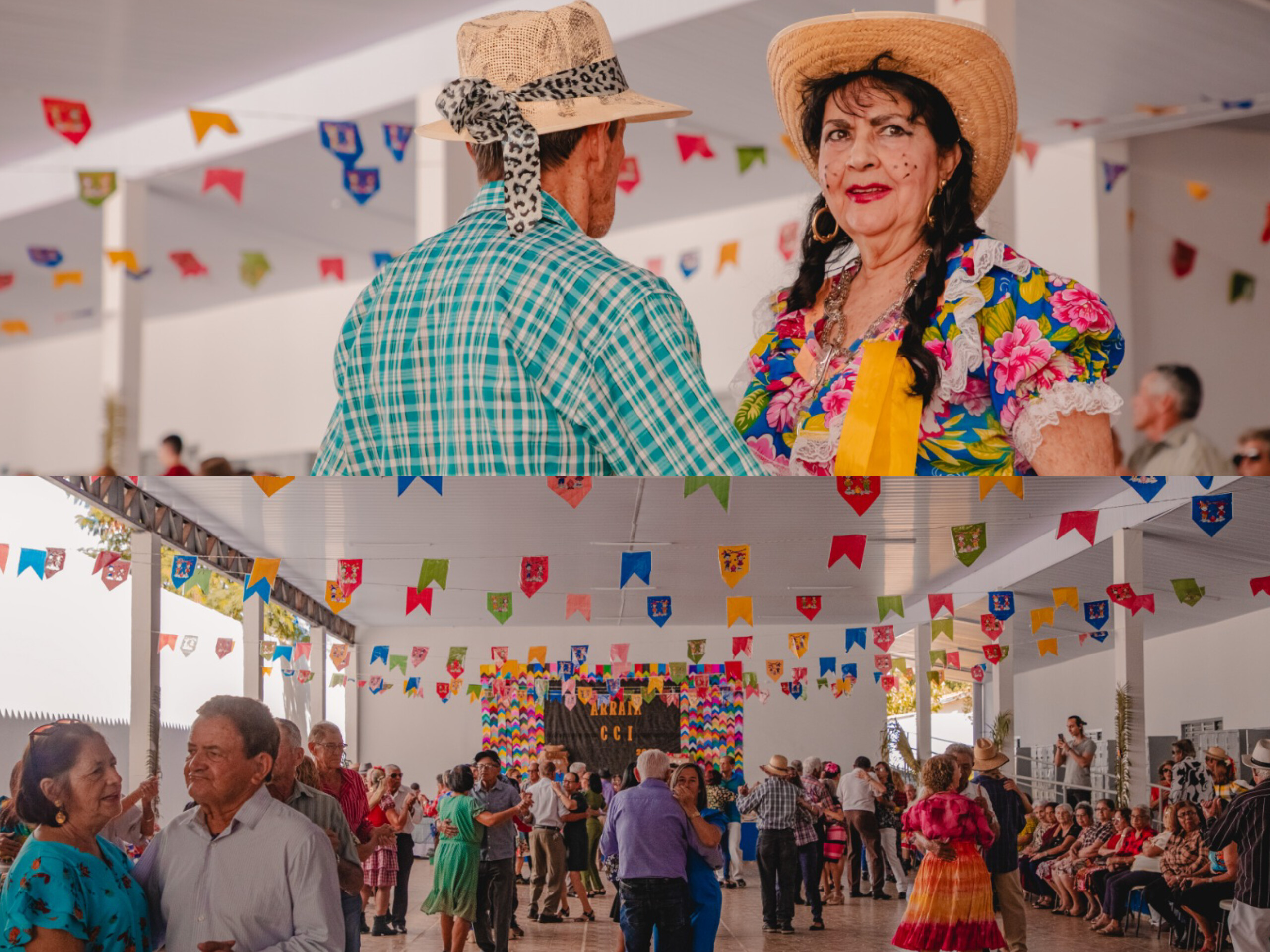 CCI PROMOVE FESTA JUNINA COM QUADRILHA, COMIDAS TÍPICAS E MUITA ANIMAÇÃO PARA IDOSOS EM ANÁPOLIS