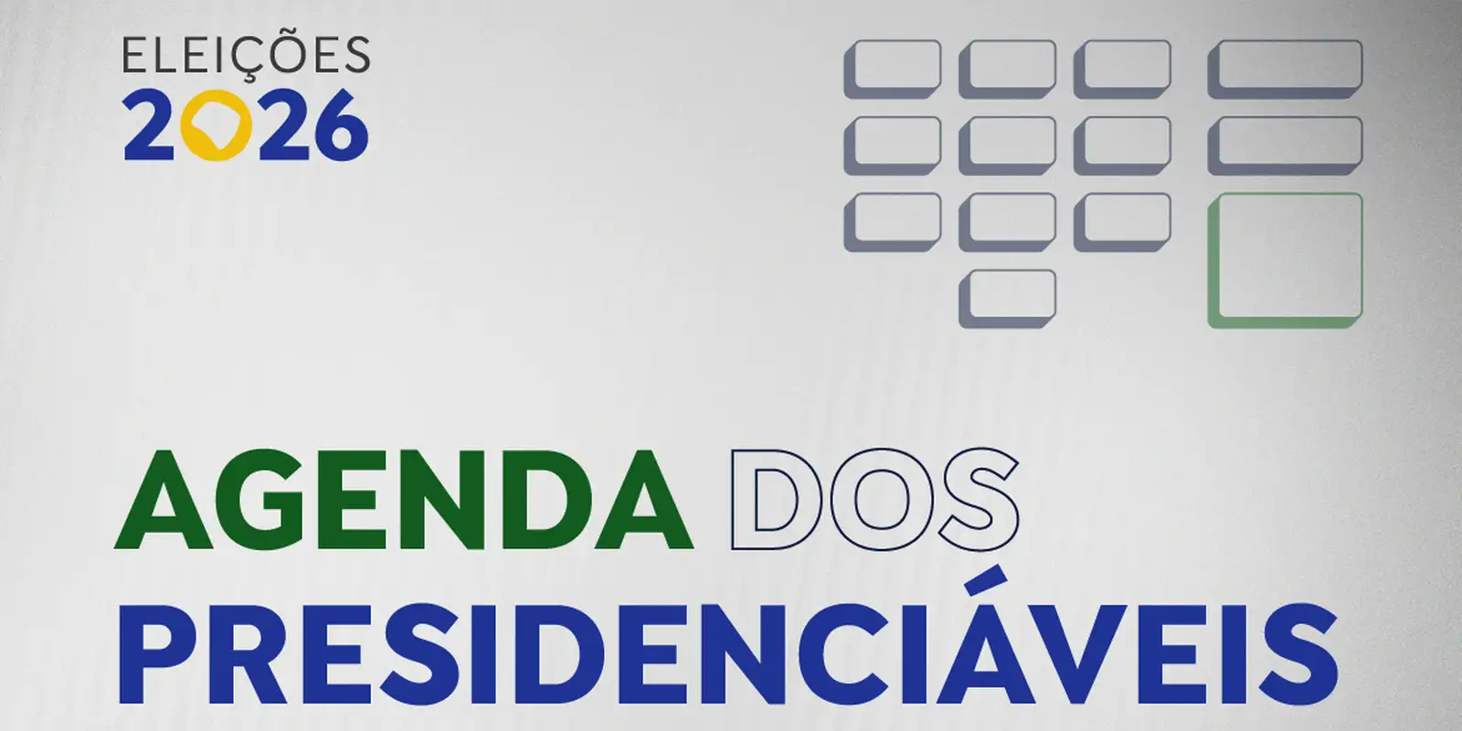 Confira a agenda dos presidenciáveis nesta terça-feira (6)